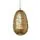 Filigrain ronde hanglamp goud
