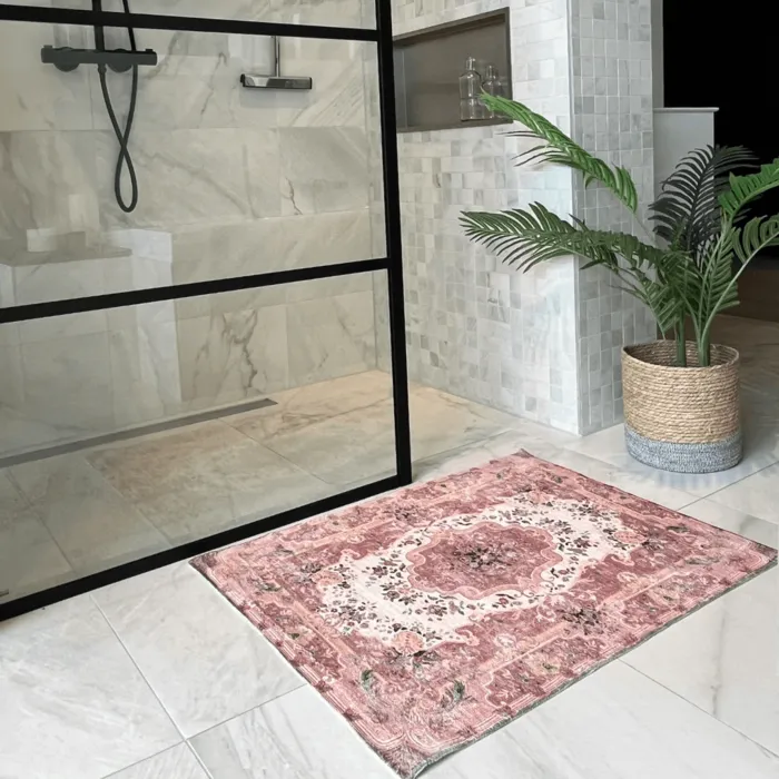 Badmat kelim Renaissance roze