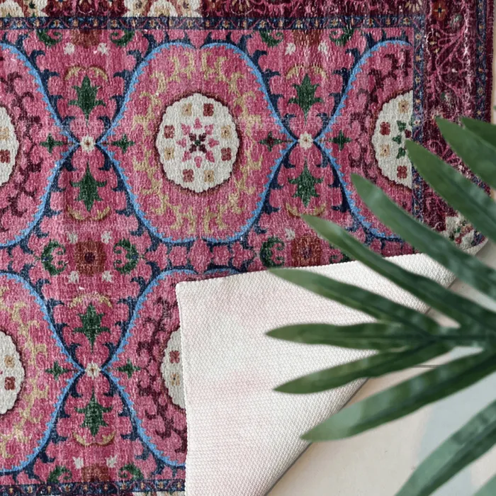 Kelim badmat roze Miracle