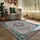 Vintage vloerkleed pinky blauw
