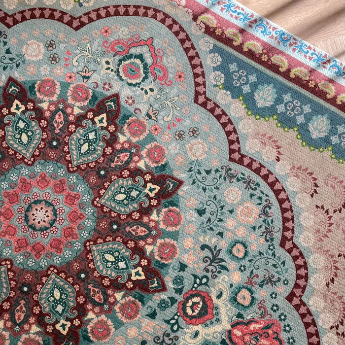 Wonder Rugs Vintage vloerkleed pinky blauw