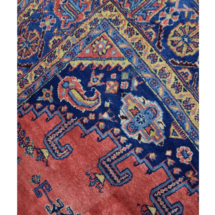 Perzisch vloerkleed roze/ blauw - 255 x 370 cm