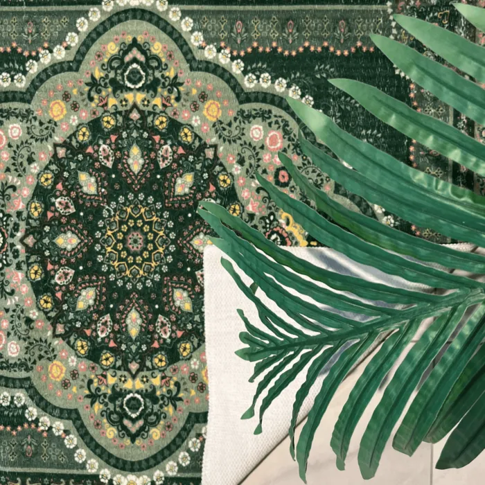 Badmat Wonder daisy green