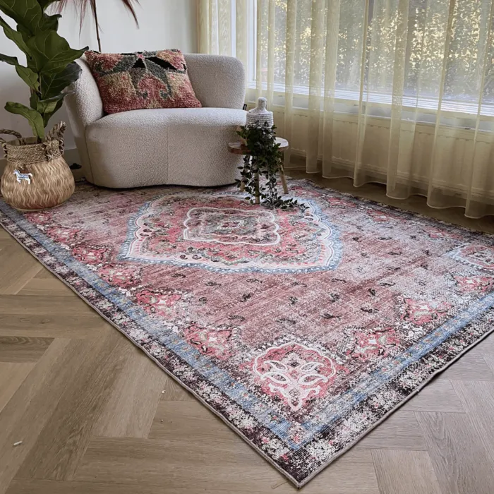 Wonder Rugs Vintage vloerkleed terra