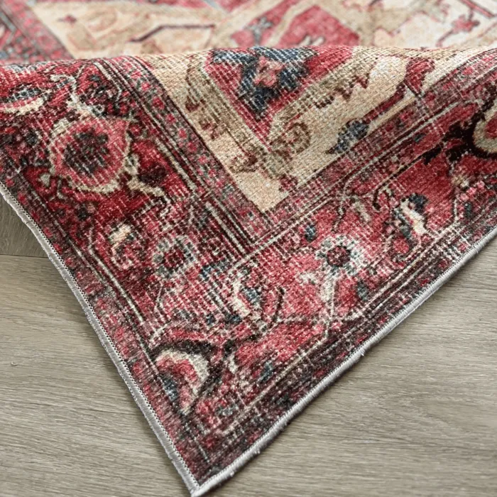 Vintage look vloerkleed Fall multi