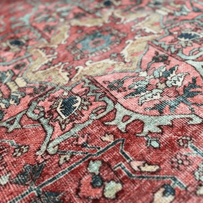 Vintage look vloerkleed Fall multi