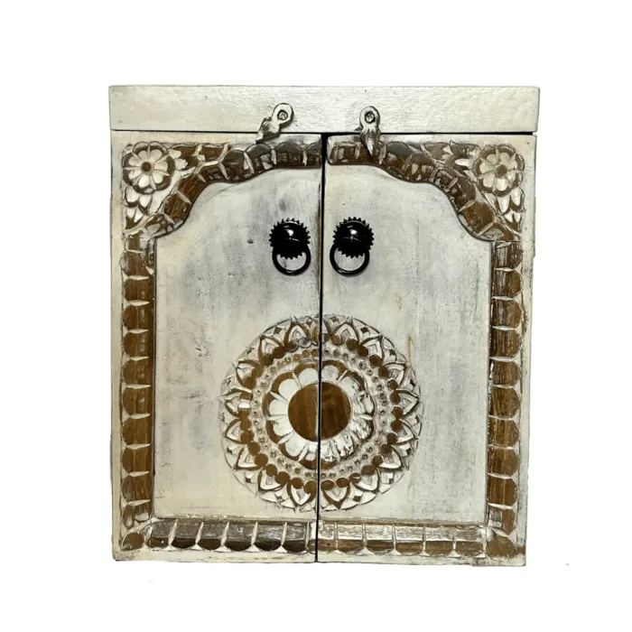 Badkamerkastje Bloem wit