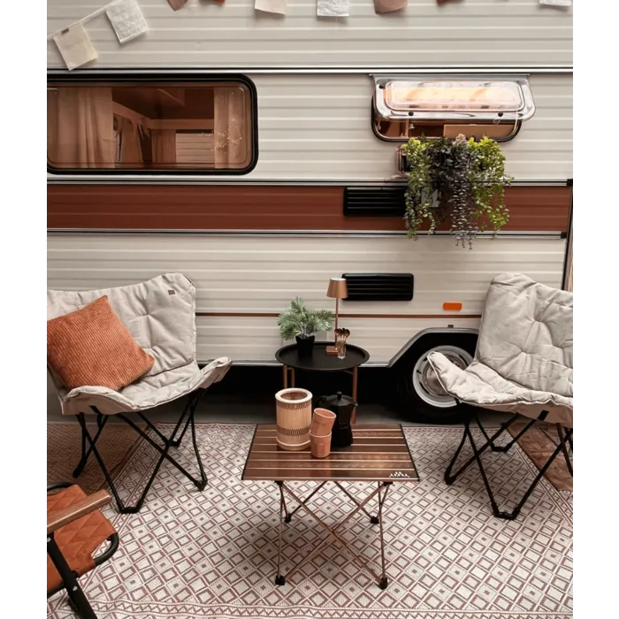 Wonder Rugs Jute buitenkleed terra