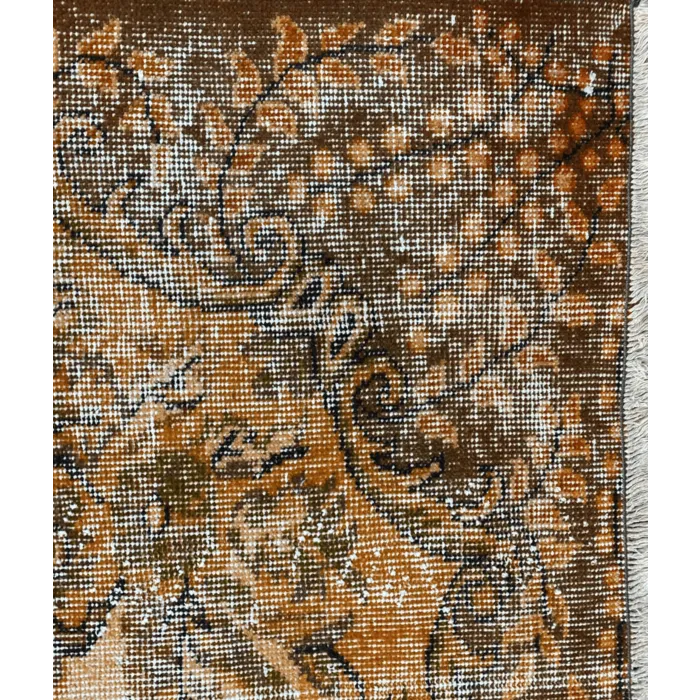 Vintage tapijt 187x295cm oranjeTurkije