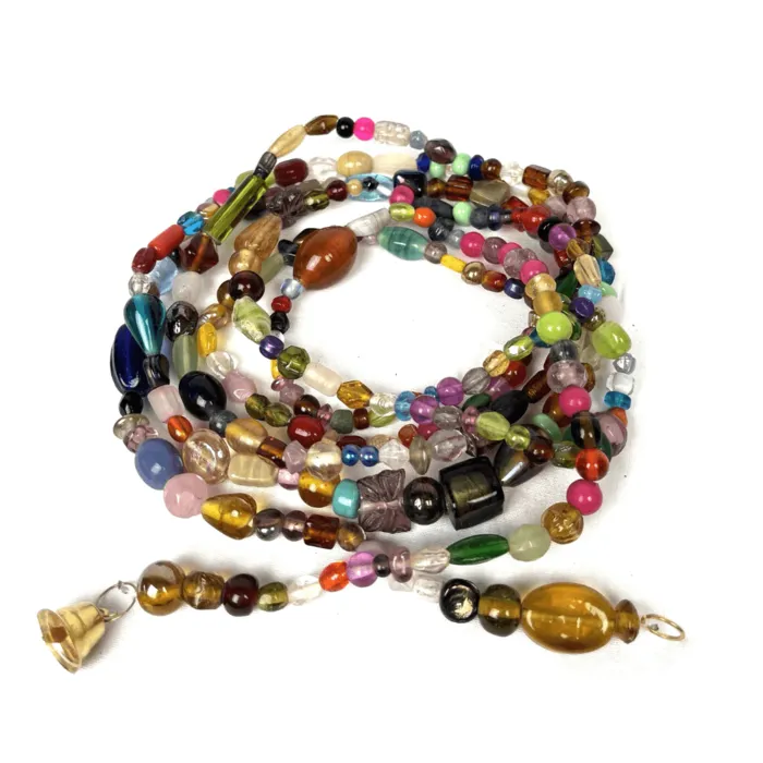 Glaskralengordijn multi colour