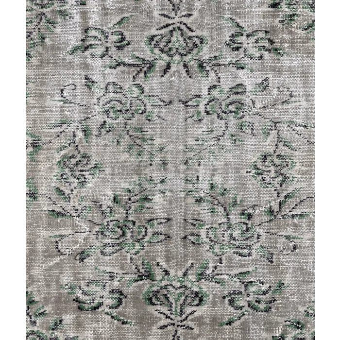 Vintage vloerkleed groen 178 x 288 cm