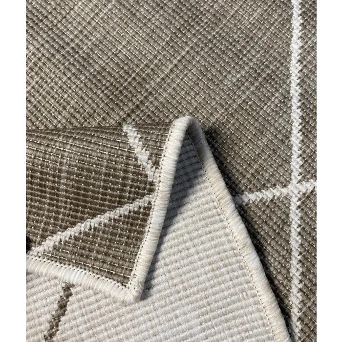 Wonder Rugs Jute buitenkleed creme