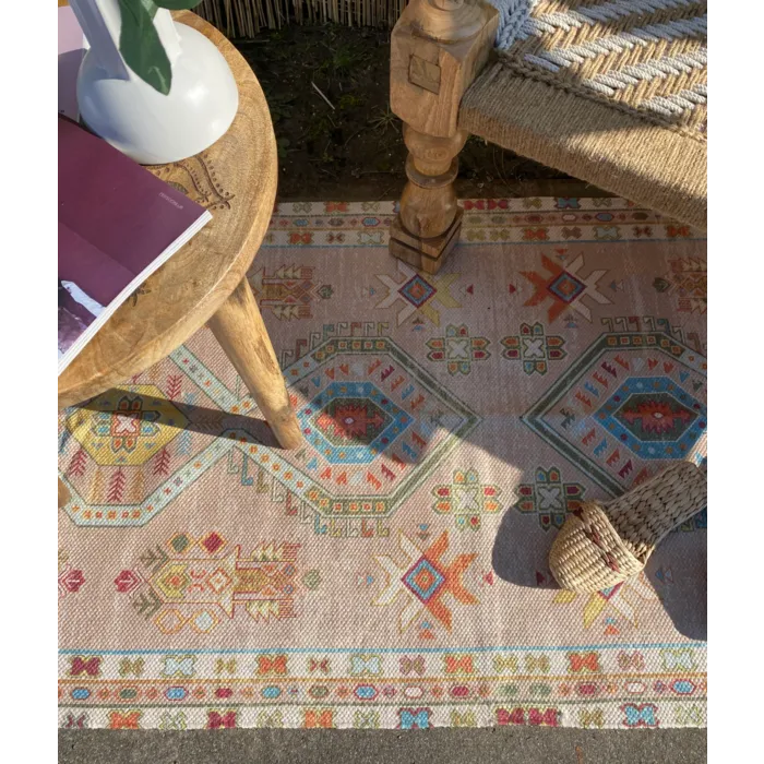 Wonder Rugs Vloerkleed loper Sunidhi roze