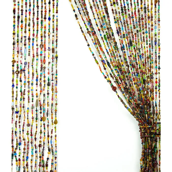Glaskralengordijn multi colour