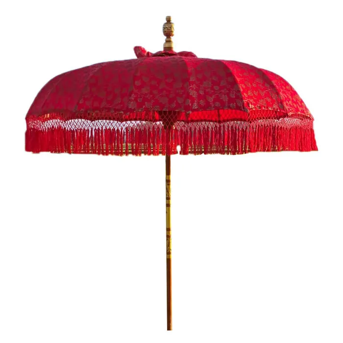 Parasol Wonderella red flower Bali