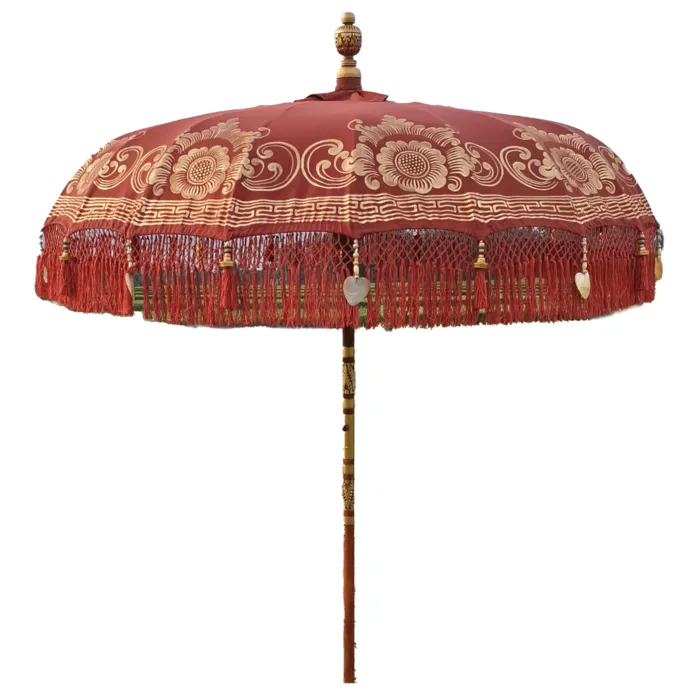 Terra Bali parasol met goud