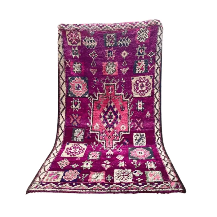 Marokkaans vloerkleed paars - 281x158cm