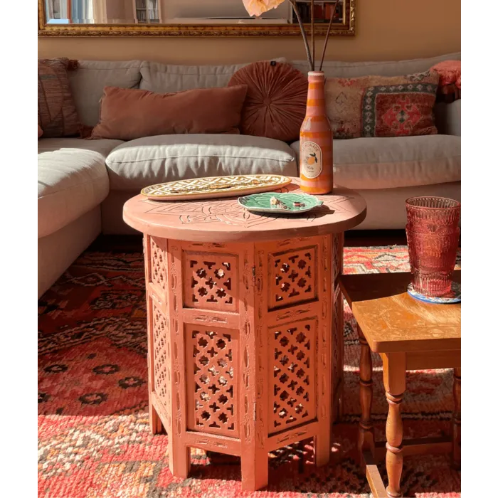 Oosterse koffietafel Roze