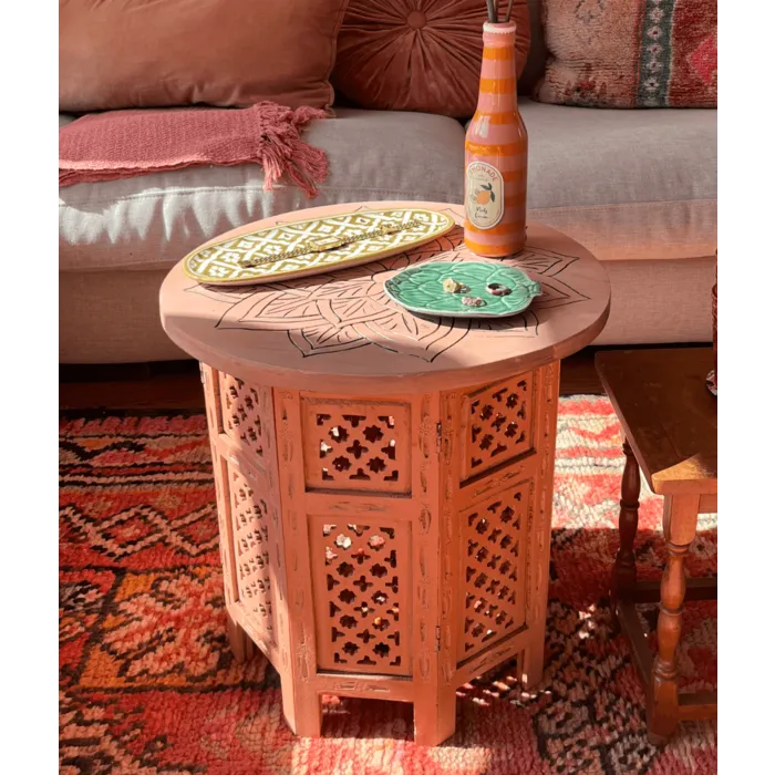 Oosterse koffietafel Roze