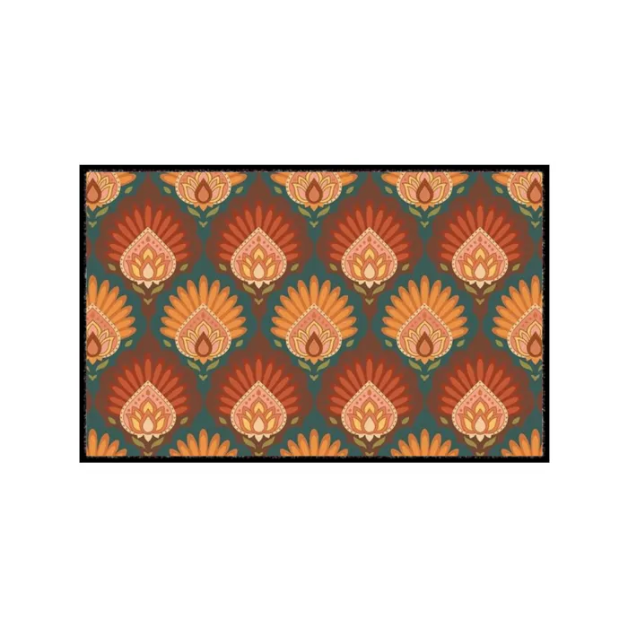 Deurmat Majestic turquoise