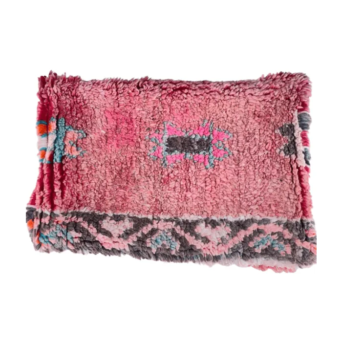 Berber kussen roze