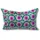 Ikat kussen Livia - groen/ roze