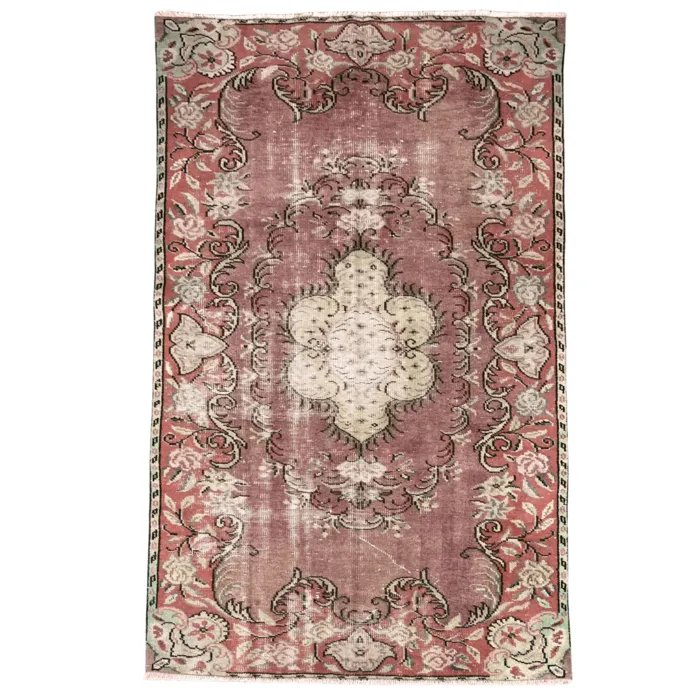 Vintage vloerkleed medaillon 146x239cm