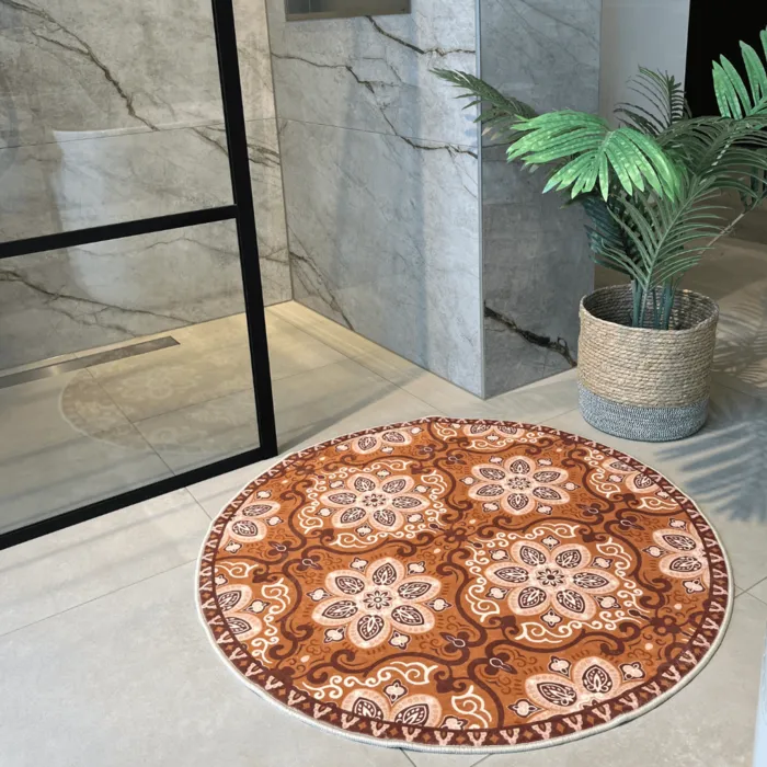 Ronde badmat - La vie de Mélanie