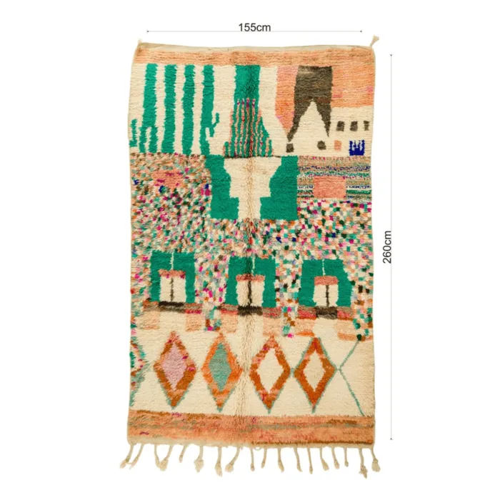 Boujaad vloerkleed Sahara 155x260cm