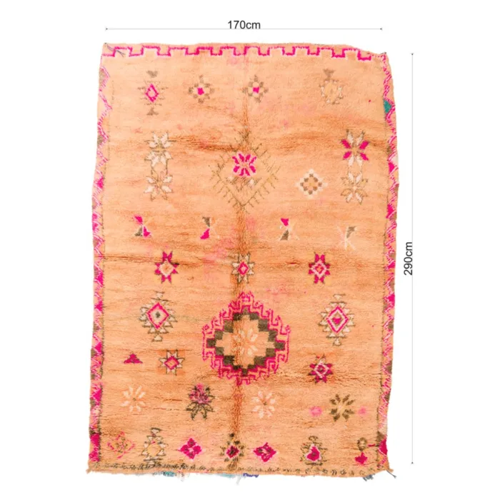 Beni Mguild vloerkleed pastel multi - 170x290 cm