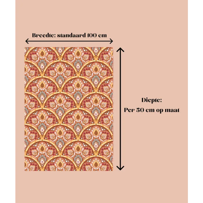 Deurmat/ droogloopmat op maat - Festival terra