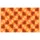 Badmat Warm hearts - bruin/ oranje