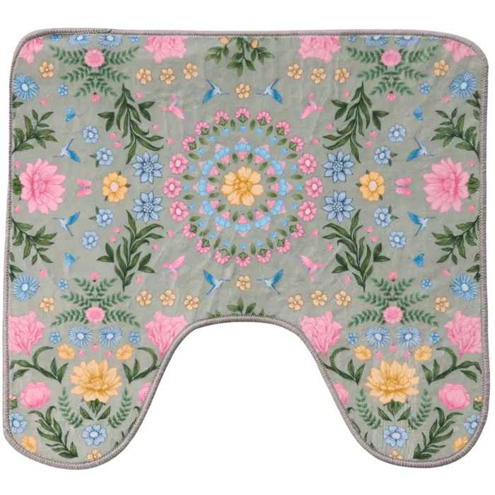 Toiletmat Garden - zacht groen