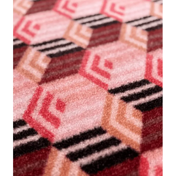 Deurmat/ droogloopmat op maat - Coolio roze