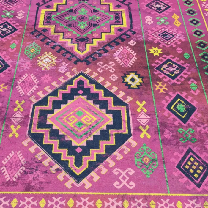 Vintage tapijt Marokkaanse stijl - Nomad pink spirit