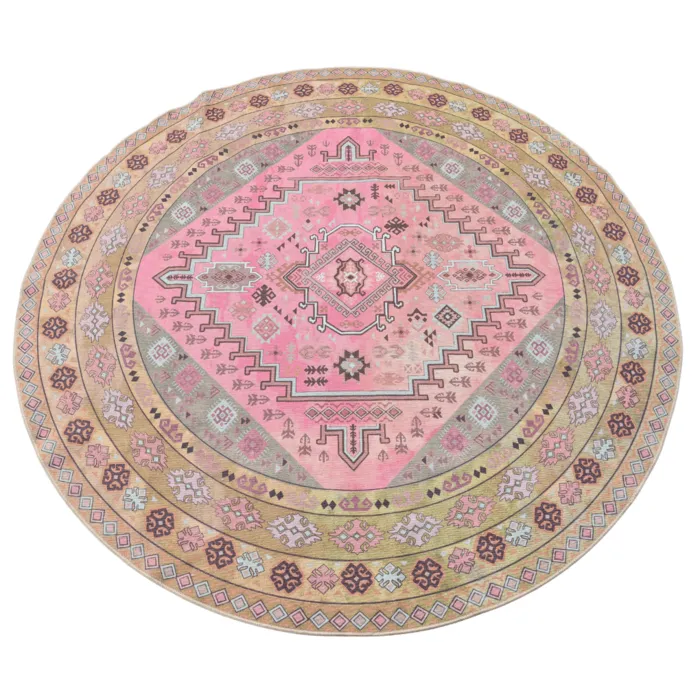Kelim vloerkleed rond - Bohemian sweet