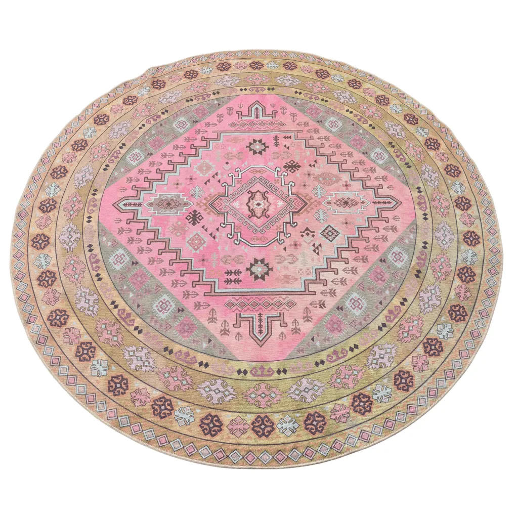 Kelim vloerkleed rond - Bohemian sweet