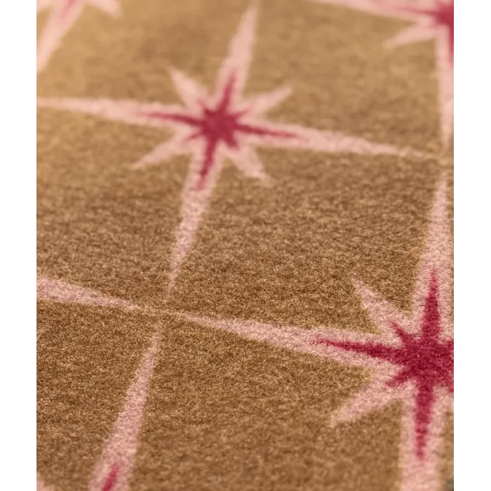 Trapmatten - Ster roze