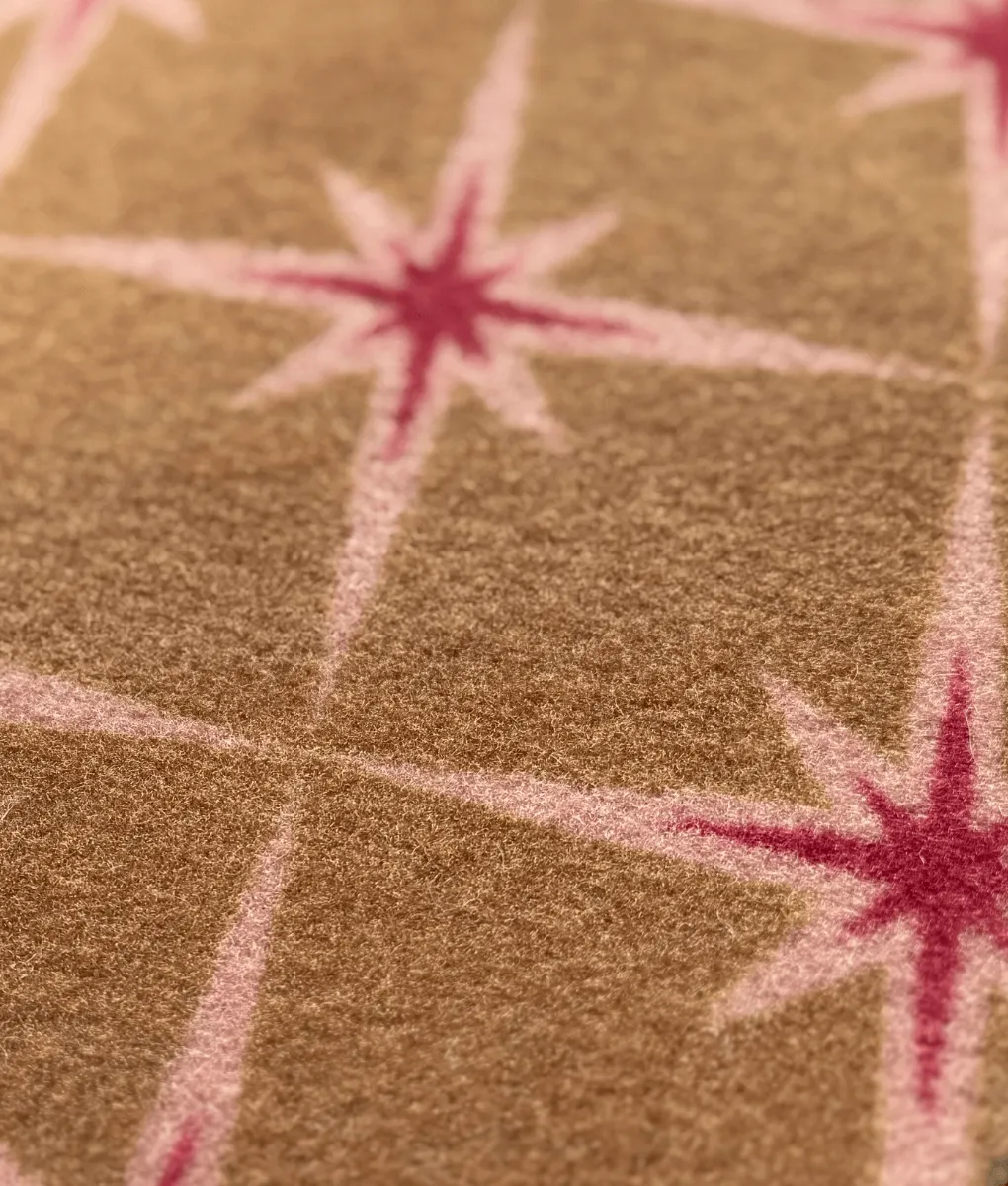 Trapmatten - Ster roze