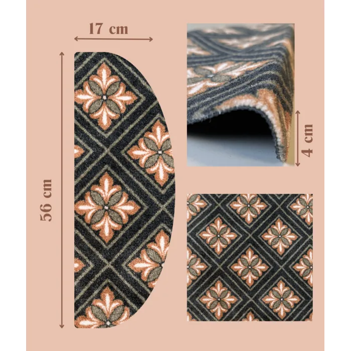 Trapmatten Amsterdam - dark green