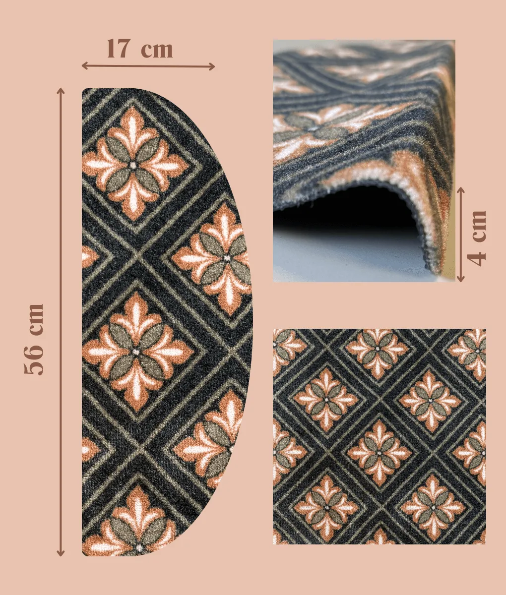 Trapmatten Amsterdam - dark green