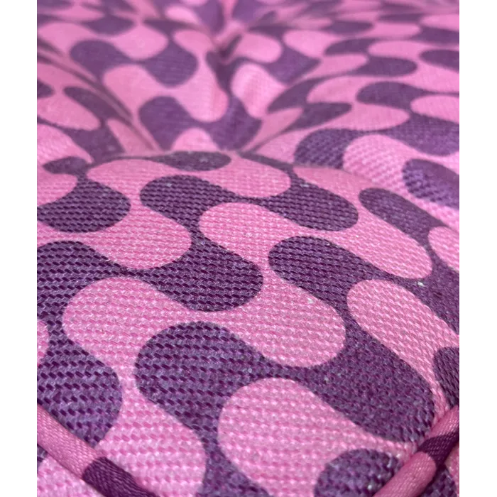 Luxe lounge stoel - Grease purple