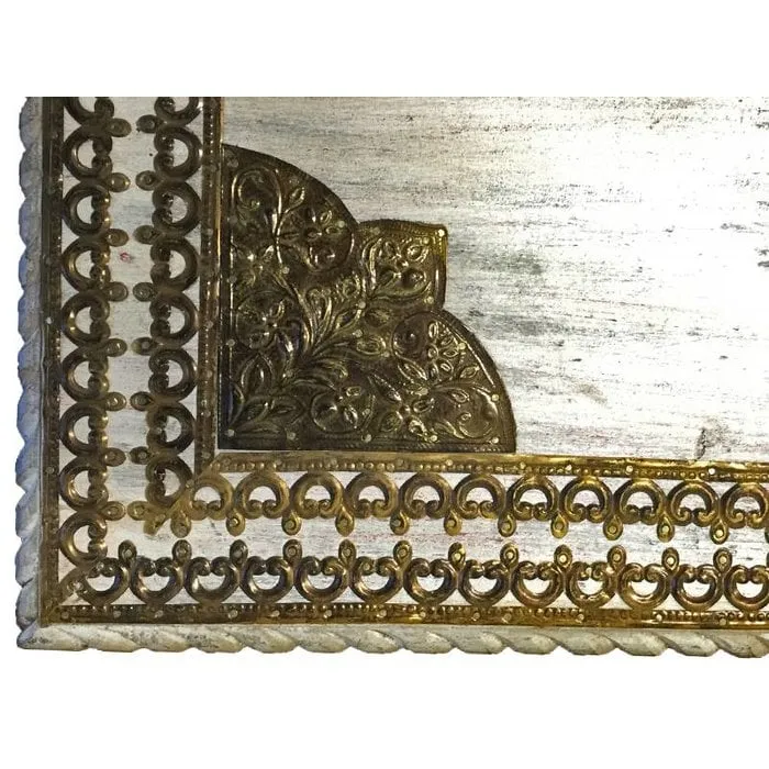 Salontafel oriental met goud en metaal inleg