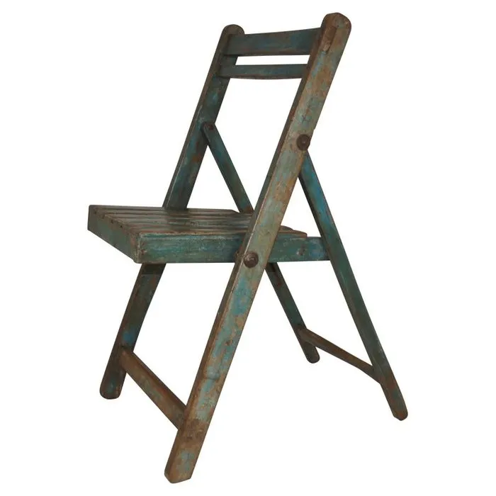 Klapstoel hout vintage India