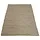 tapijt beige jute en leer 160 x 230 cm