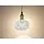 Oosterse hanglamp transparant mozaiek met hout