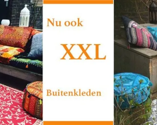 Super groot buitenkleed of tuinkleed