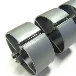 Ergopro Round Cable Snake + base silver-grey