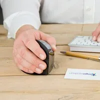 Evoluent C antraciet draadloze rechtshandige ergonomische muis