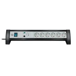 Brennenstuhl Premium Desk 6 power strip with surge protection